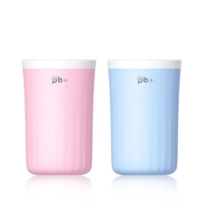 Dog Paw Cleaner Cup Soft Silicone Combs Outdoor Portable Automatic Pet Foot Washer Paw Quickly Wash Foot Cleaning Bucket