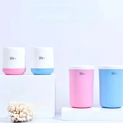 Dog Paw Cleaner Cup Soft Silicone Combs Outdoor Portable Automatic Pet Foot Washer Paw Quickly Wash Foot Cleaning Bucket