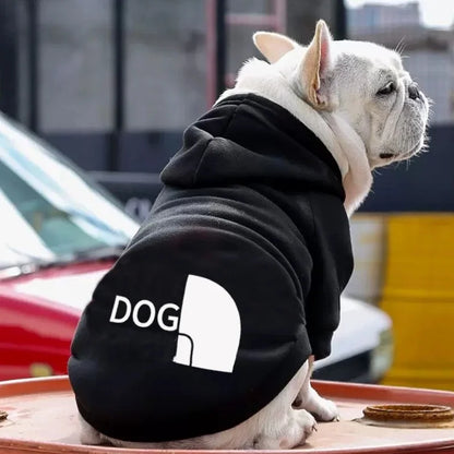 Cozy Pet Hoodie for Large Dogs – Labrador, French Bulldog Autumn Sweater