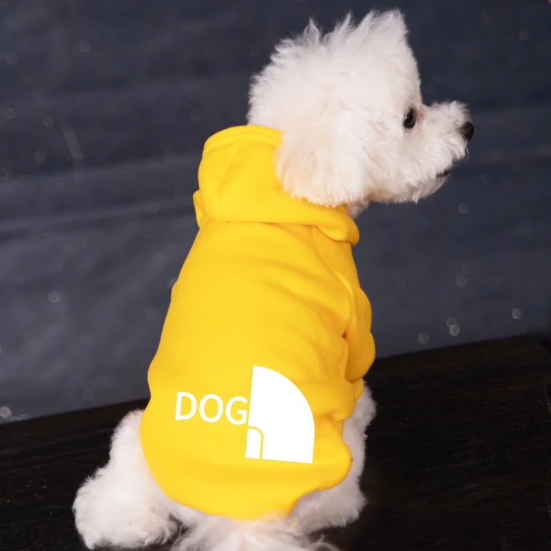 Cozy Pet Hoodie for Large Dogs – Labrador, French Bulldog Autumn Sweater