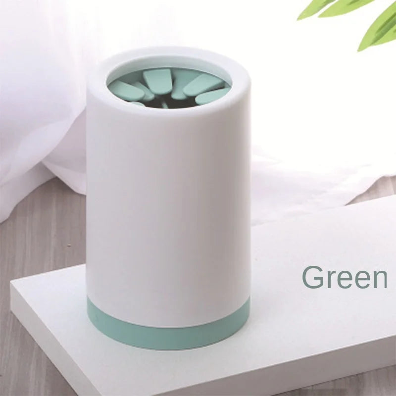 Silicone Pet Paw Cleaner Cup – Soft Manual Foot Washer for Dogs & Cats