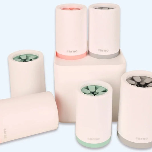 Silicone Pet Paw Cleaner Cup – Soft Manual Foot Washer for Dogs & Cats