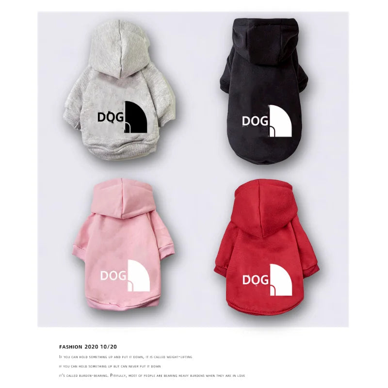 Cozy Pet Hoodie for Large Dogs – Labrador, French Bulldog Autumn Sweater