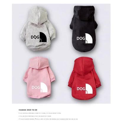 Cozy Pet Hoodie for Large Dogs – Labrador, French Bulldog Autumn Sweater